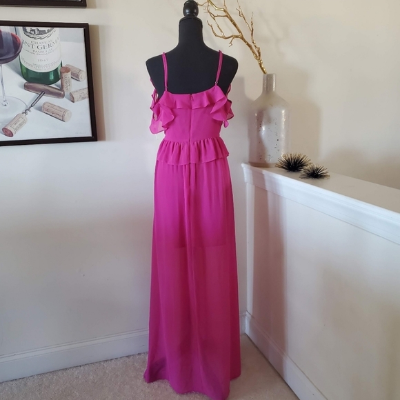 🔥BCBGeneration Fushia Pink Maxi Dress - Picture 7 of 14